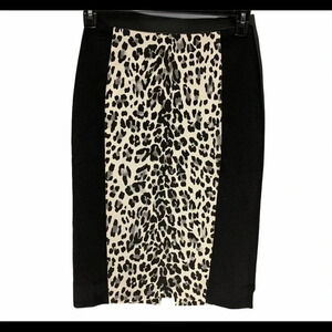 WHBM | Animal Print Career Pencil Skirt